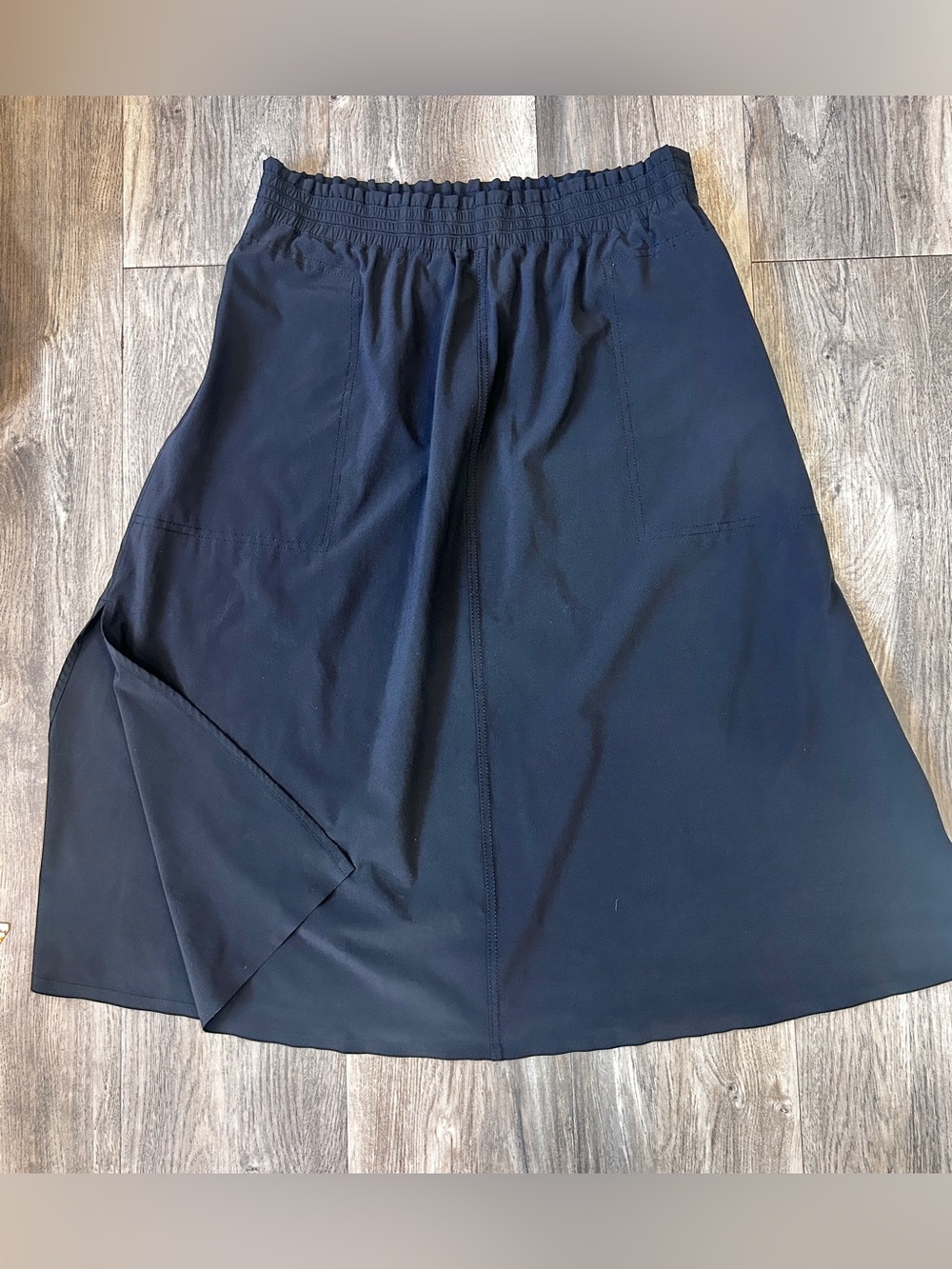 Athleta Black Midi Skirt
